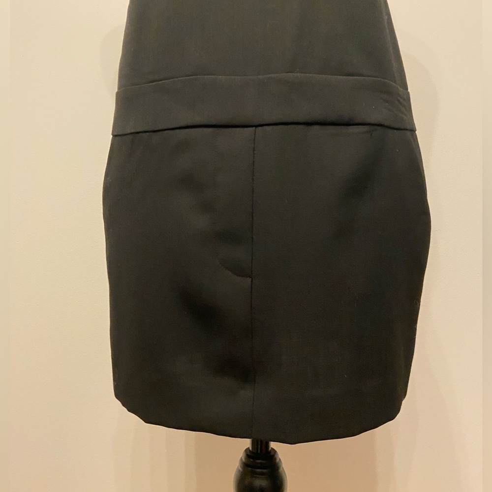 Zara Black Racerback Overall Mini Dress - Picture 5 of 6